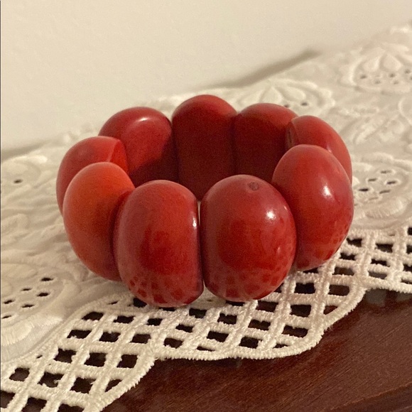 ✨Tested ✨BAKELITE Bracelet / chunky genuine Bakelite - Picture 3 of 16